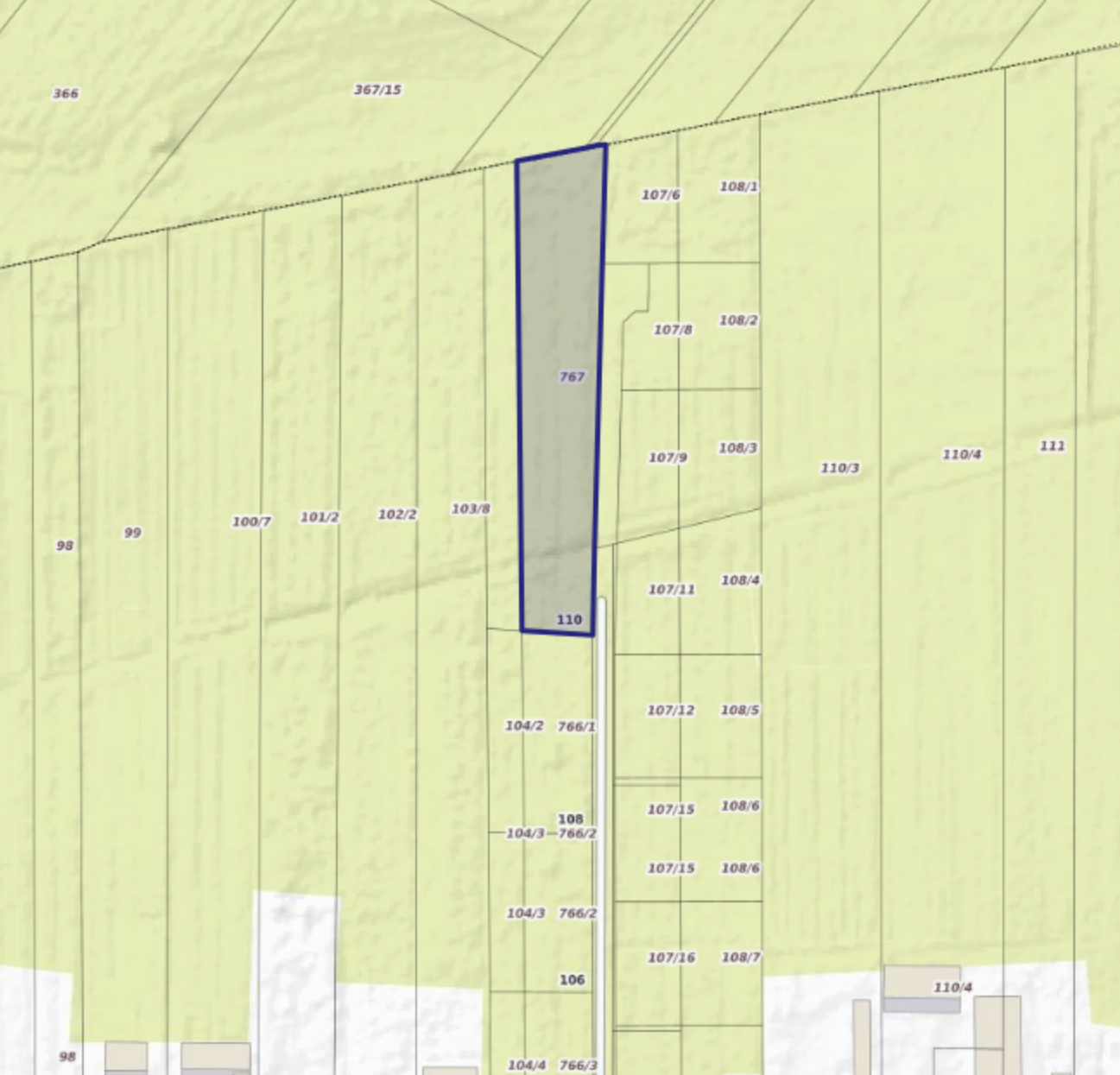Działka miejscowość Dziechciniec 2500m2