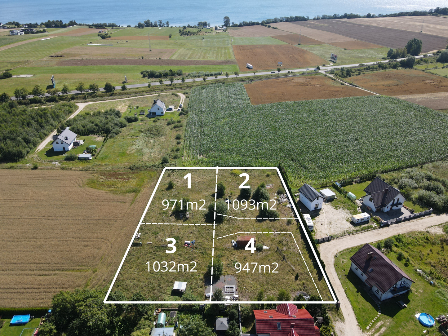Działki budowalne nieopodal Zatoki Puckiej