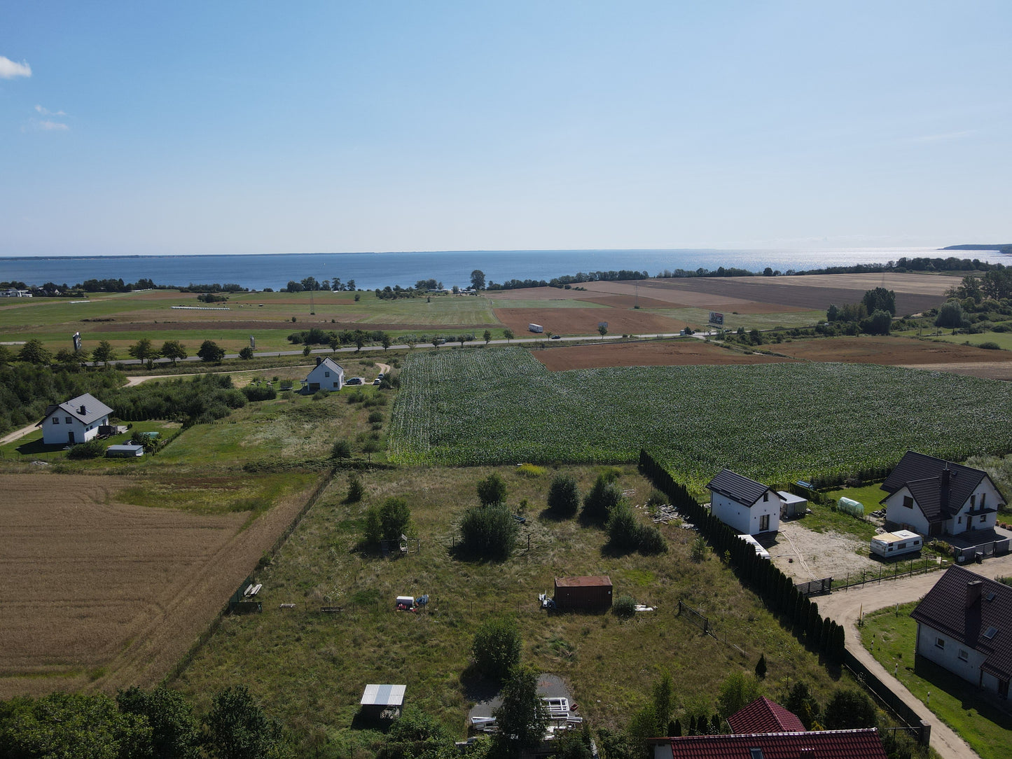 Działki budowalne nieopodal Zatoki Puckiej
